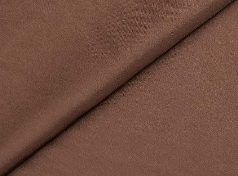 Фото ткани Подкладочная ткань, цвет - коричневый