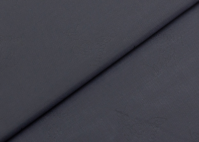 Фото ткани Подкладочная ткань с рисунком, цвет - синий