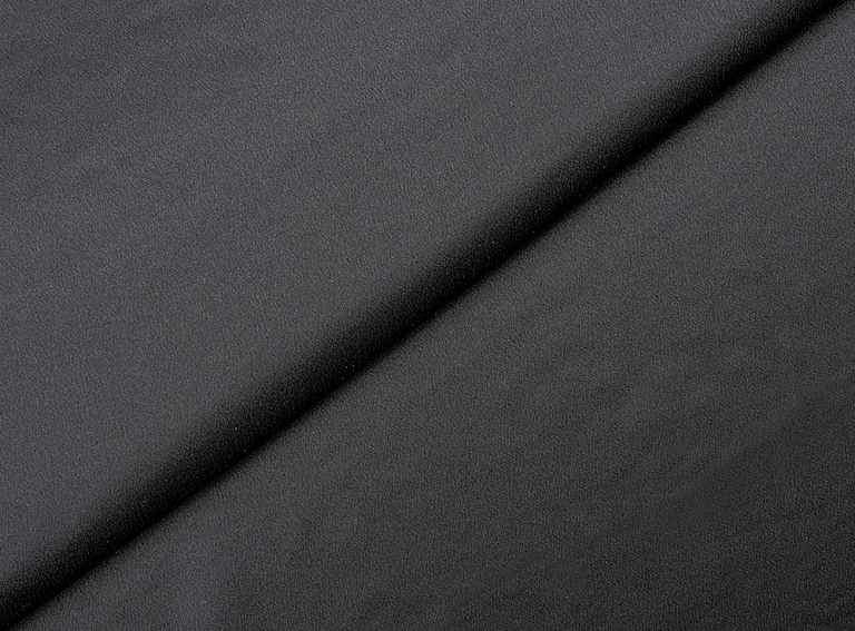 Фото ткани Натуральный шелк тип Valentino, цвет - черный