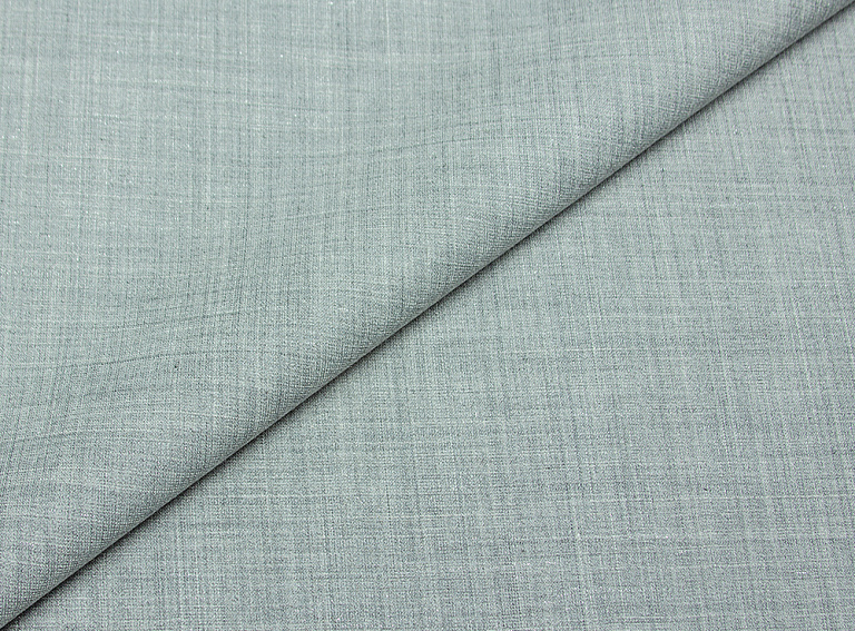 Фото ткани Шерстяная ткань, цвет - серый и серебро
