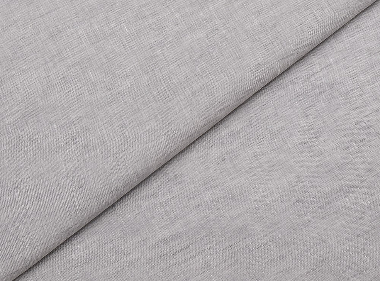 Фото ткани Льняная ткань тип Loro Piana, цвет - серый