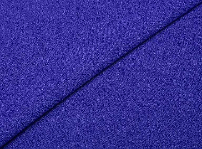 Фото ткани Шерстяной креп (дуль), цвет - фиолетовый
