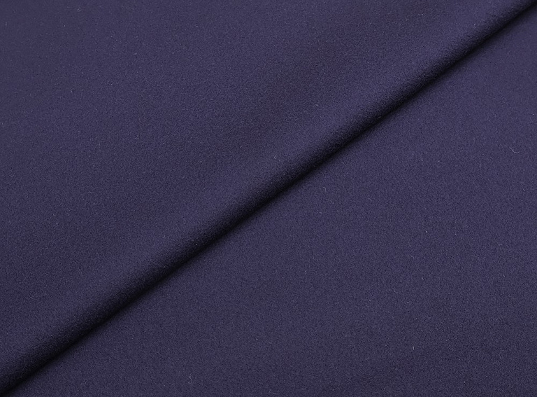 Фото ткани Шерстяная ткань на мембране, цвет - синий