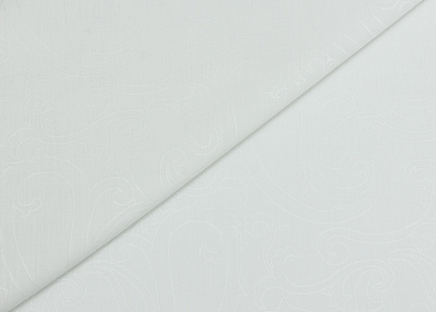 Фото ткани Хлопковая ткань тип Etro с рисунком, цвет - белый