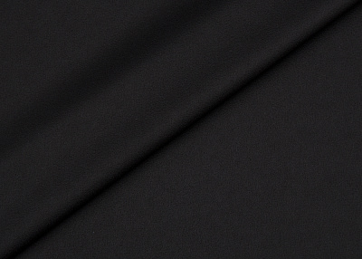 Фото ткани Триацетат (креп-сатин), цвет - черный