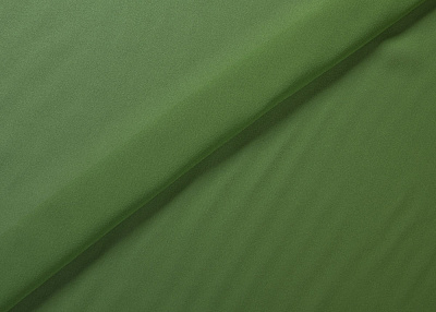 Фото ткани Однотонный шифон, цвет - зеленый