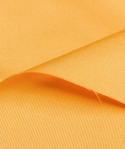 Натуральный шелк тип Loro Piana, цвет - желтый. Изображение 2