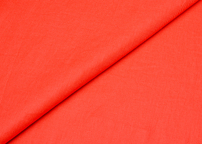 Фото ткани Льняная ткань тип Loro Piana, цвет - коралловый