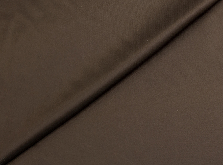 Фото ткани Подкладочная ткань, цвет - коричневый