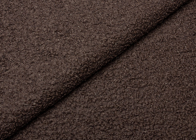 Фото ткани Шерсть альпака (букле), цвет - коричневый