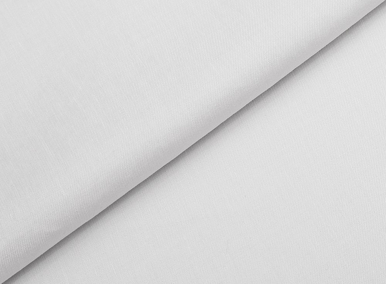 Фото ткани Льняная ткань с вискозой, цвет - белый