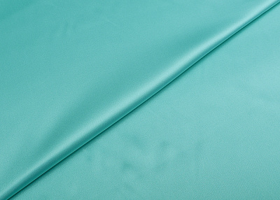 Фото ткани Натуральный шелк (дабл), цвет - тиффани