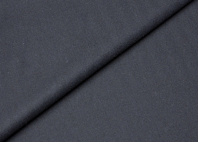 Фото ткани Кашемировая ткань тип Loro Piana, цвет -  темно-синий, елочка