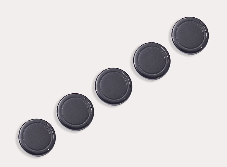 Фото ткани Пуговица круглая, цвет - синий и темно-синий