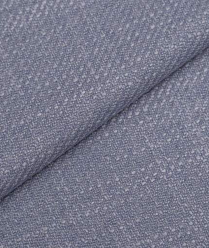 Кашемировая ткань тип Loro Piana, цвет - голубой. Изображение 1