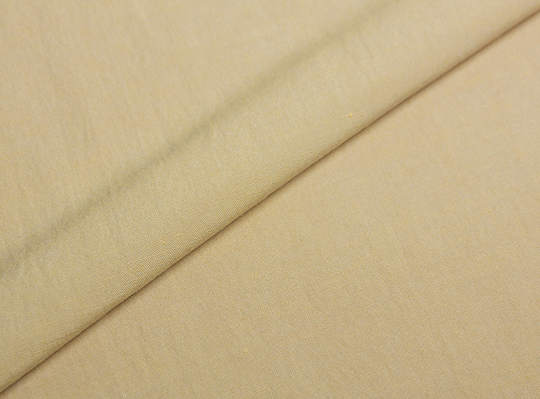 Фото ткани Лен с вискозой, цвет - желтый