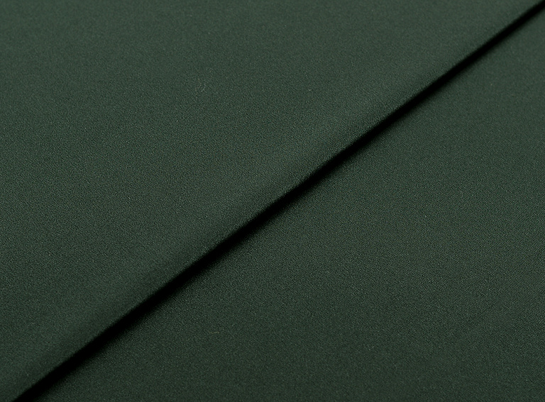 Фото ткани Натуральный шелк, цвет - зеленый