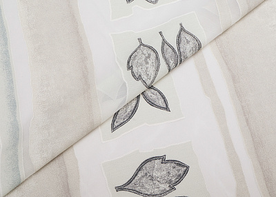 Фото ткани Шторная ткань, цвет - слоновая кость