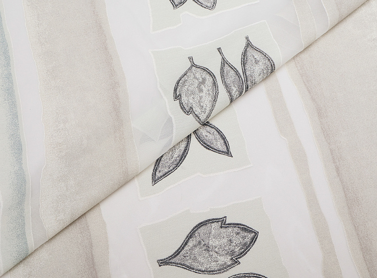 Фото ткани Шторная ткань, цвет - слоновая кость