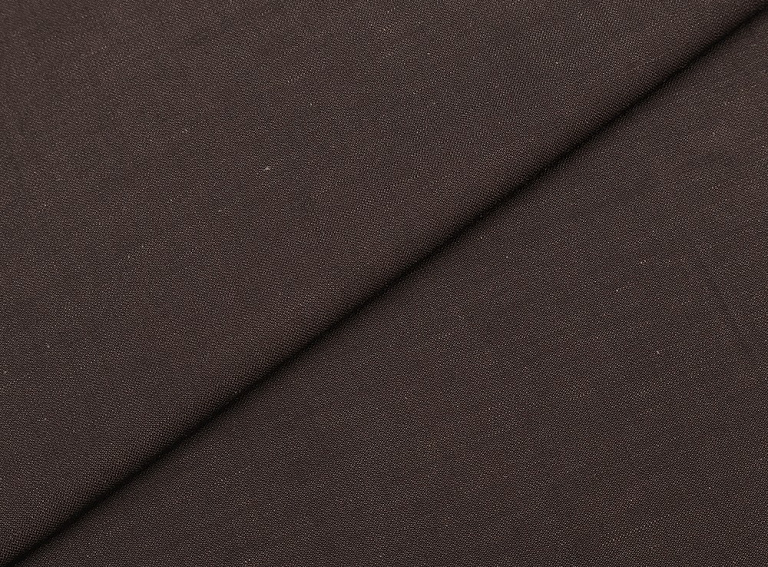 Фото ткани Льняная ткань, цвет - коричневый