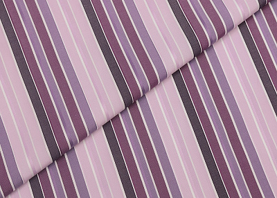 Фото ткани Хлопковая ткань в полоску, цвет - фиолетовый, сиреневый