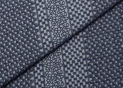 Фото ткани Сетка, цвет -  темно-синий
