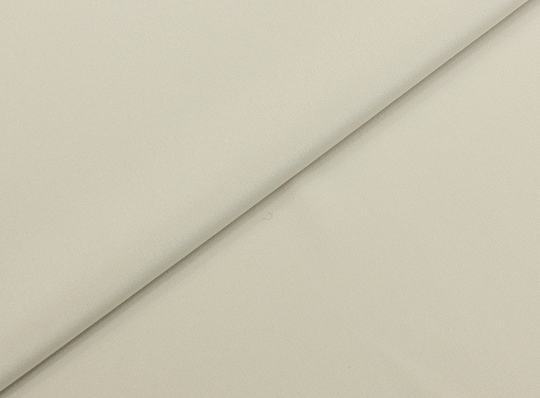 Фото ткани Натуральный шелк, цвет - серо-молочный