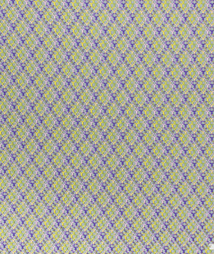 Трикотаж тип Missoni, цвет - клетка, разноцветный. Изображение 2