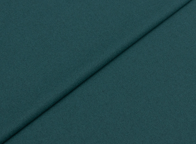 Фото ткани Кашемировая ткань тип Loro Piana, цвет - изумрудный и зеленый