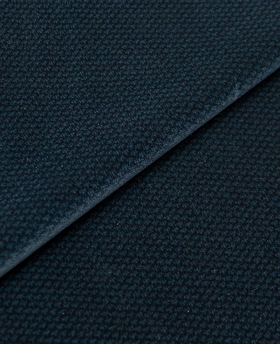 Хлопковый бархат тип Armani с мелким рисунком, цвет - синий. Изображение 1