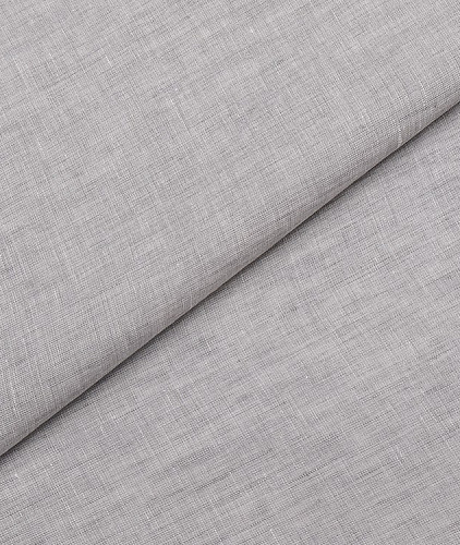 Льняная ткань тип Loro Piana, цвет - серый. Изображение 1