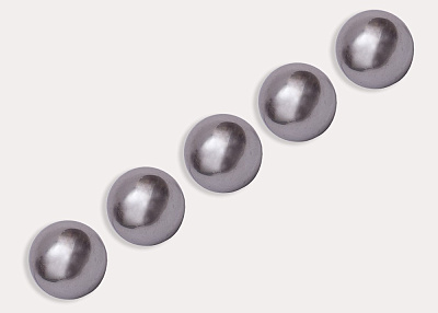 Фото ткани Пуговица, цвет - серый