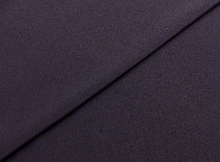 Фото ткани Натуральный шелк, цвет - темно-синий