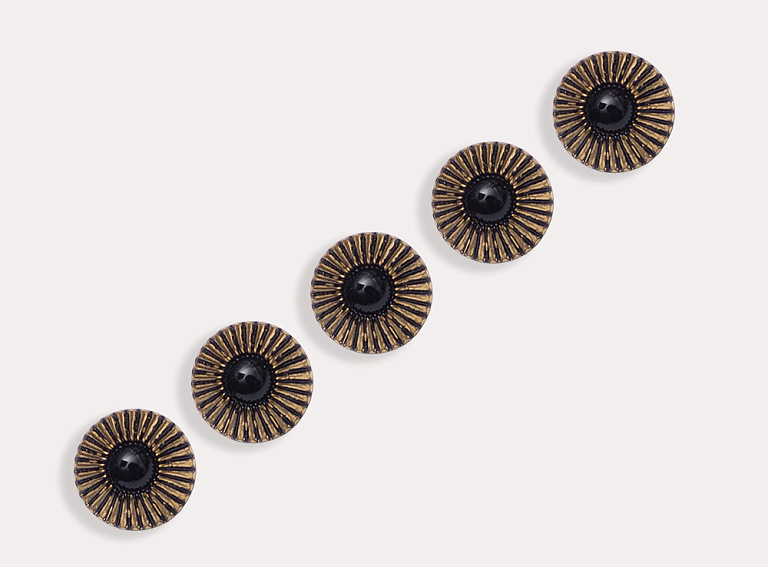 Фото ткани Пуговица, цвет - бронза