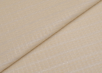 Фото ткани Хлопковый твид тип Valentino (на клеевой), цвет - бежевый