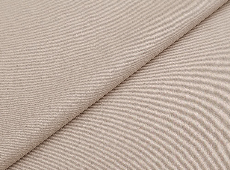 Фото ткани Льняная ткань, цвет - серо-бежевый