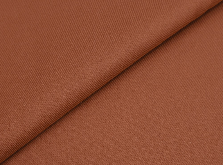 Фото ткани Льняная ткань, цвет - терракотовый