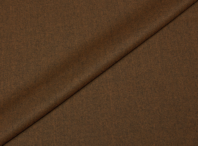 Фото ткани Кашемировая ткань с шерстью тип Ermenegildo Zegna, цвет - коричневый и меланж