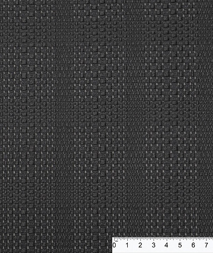 Ткань жаккард тип Armani, цвет - черный. Изображение 6