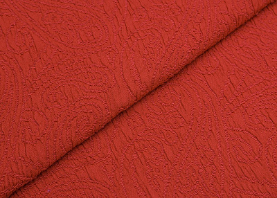 Фото ткани Костюмная вискоза, цвет - красный