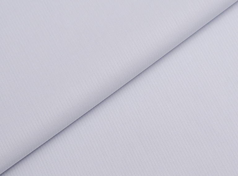 Фото ткани Хлопковая ткань в полоску, цвет - голубой