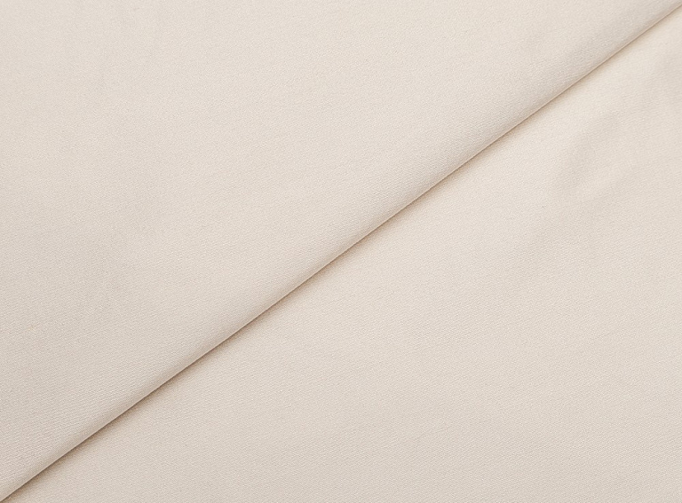 Фото ткани Натуральный шелк (чесуча), цвет - кремовый