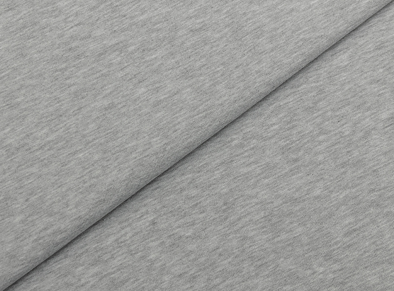 Фото ткани Хлопковый трикотаж тип Brunello Cucinelli, цвет - серый и меланж