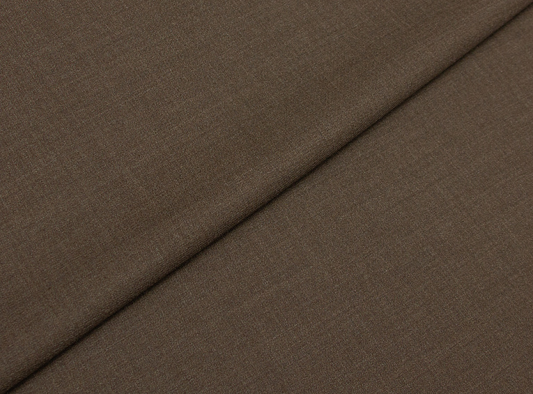 Фото ткани Шерстяная ткань тип Loro Piana, цвет - коричневый