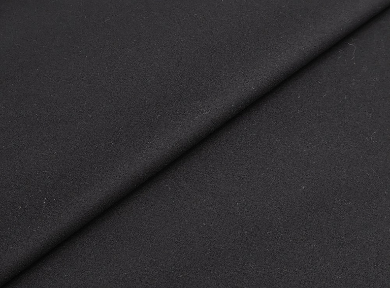 Фото ткани Кашемировая ткань, цвет - черный