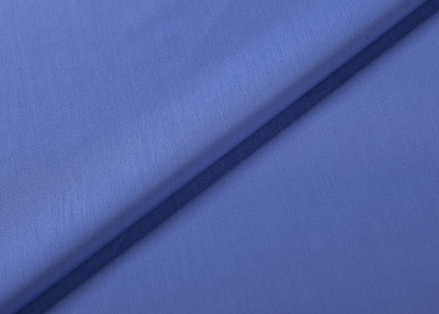 Фото ткани Однотонная хлопковая ткань, цвет - джинсовый