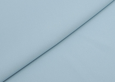 Фото ткани Натуральный шелк креп, цвет - голубой