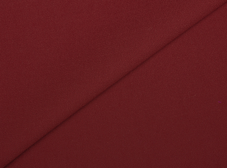 Фото ткани Шерстяной креп (дубль), цвет - красный и бордовый