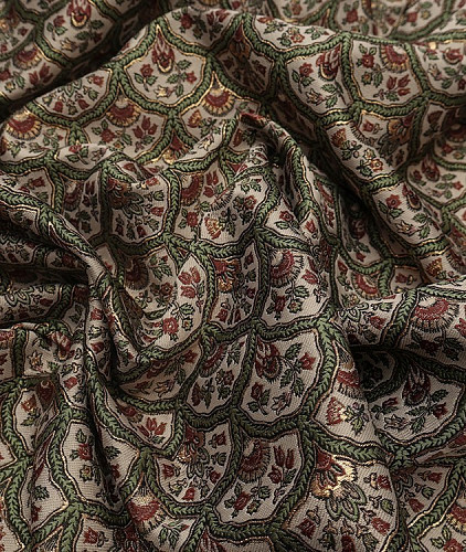 Жаккард с рисунком тип Valentino, цвет - разноцветный. Изображение 3