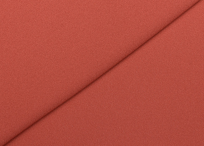 Фото ткани Шелковый креп, цвет - кирпичный